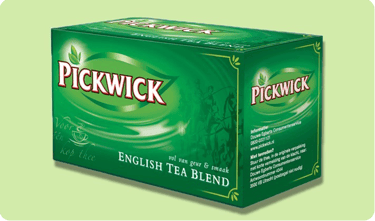 pickwick english blend history packaging 2000s